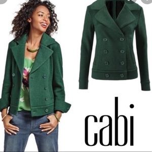 Cabo Green Pea Coat